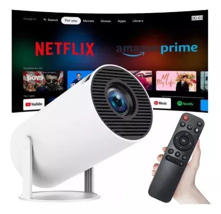 Mini Projetor Hd B-max Cinema Smart Tv Hdmi Wifi Bluethoot