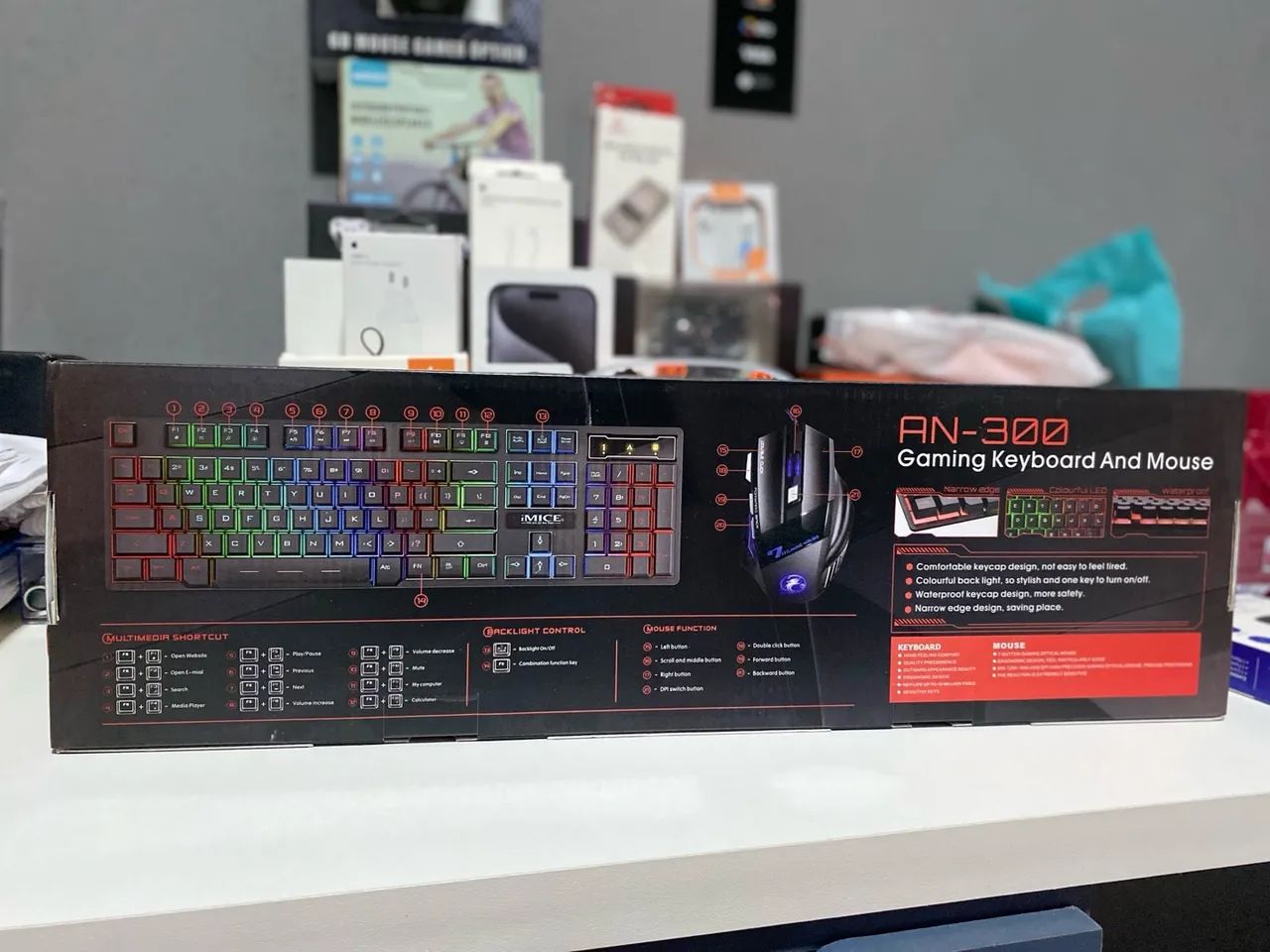 Teclado Gamer com Iluminação RGB - 12 Funções Multimídia - Foto 2