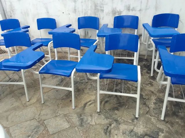 Cadeira escolar infantil com prancheta  - Foto 5