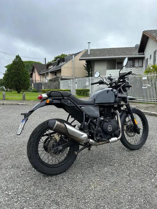 Royal Enfield Trail - Himalayan 411 EFI - GRANITE BLACK - Foto 3