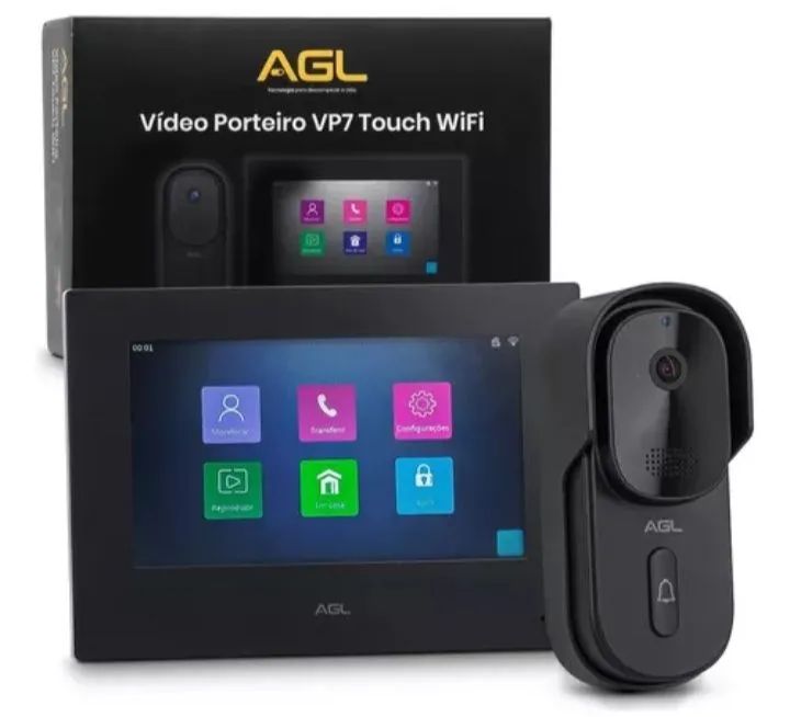 Kit Porteiro Eletrônico AGL VP7 CARD App - INSTALADO  - Foto 5