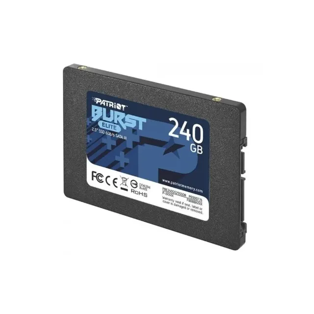 Ssd Patriot 240 Gb Sata III 6 Gb/s Leitura 450 MB/s Novo Loja Coimbra Computadores