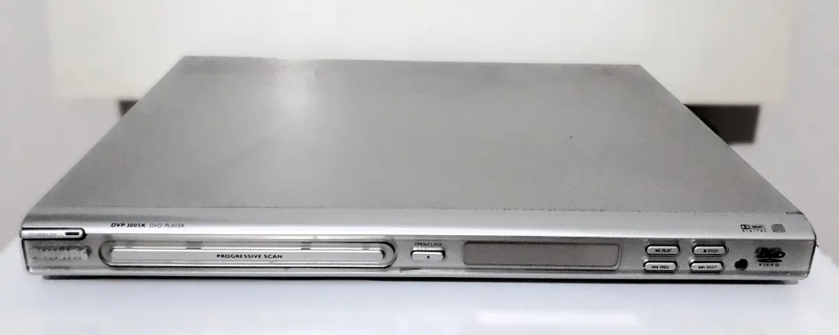 DVD Player Philips DVP3005K Usado - Com defeito 
