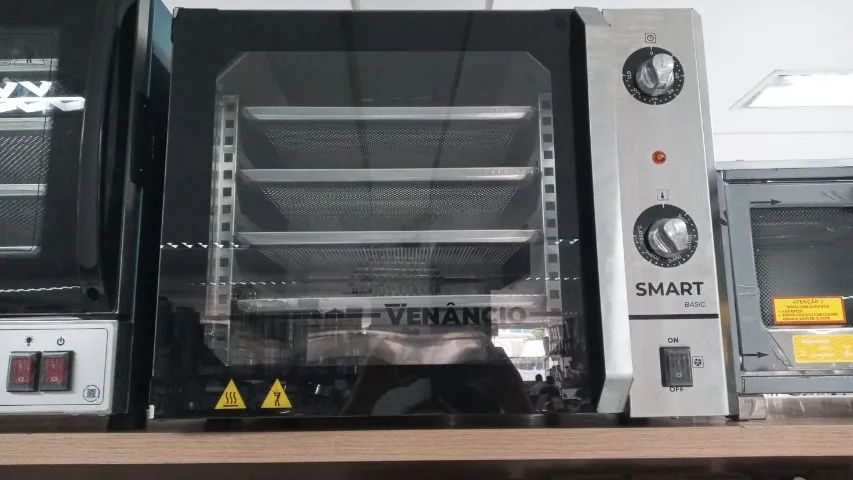 Forno convecção Elétrico Smart Preto Venancio - sadi