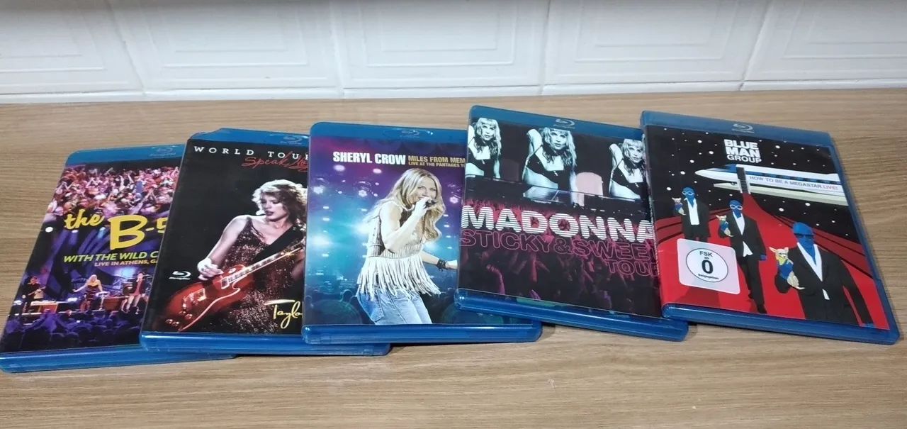 Shows em blu-ray e DVDs originais usados  - Foto 4