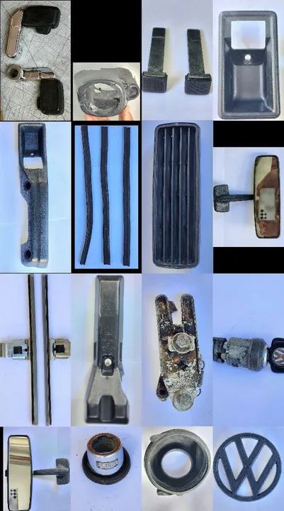 Passat antigo retirada de peças doador dado baixa sem documento sucata chassi carroceria - Foto 4