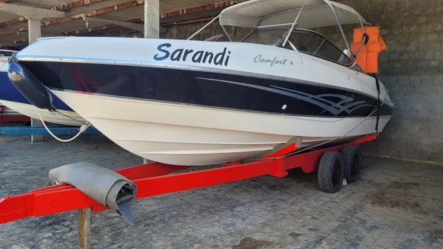 Lch Ventura de 23 pés,motor 250 hp Mercury opitimax pro XS econômico.