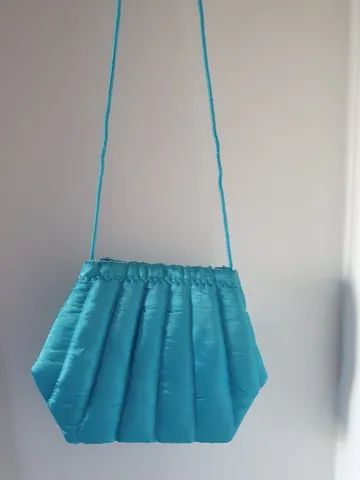 Bolsa vintage azul - Foto 3