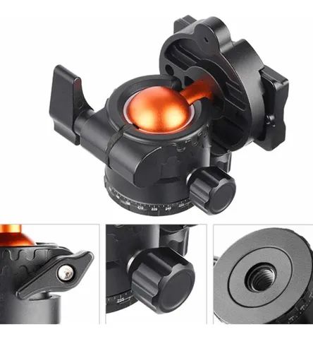 Ballhead Plate Cabeça Giratória 360 K&f Concept - Foto 6