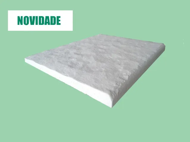 Borda Reta Medieval Antiderrapante e Atérmica 50x40 Branca