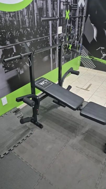 Banco De Supino Academia Em Casa Ginastica Wct Fitness  - Foto 3