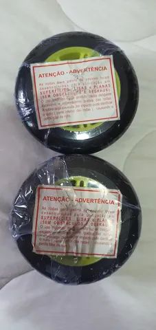 6 Rodas Novas TRAXART 110mm 85a para patins inline - Foto 2