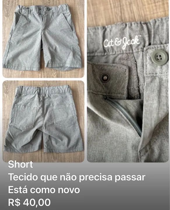 Short infantil 