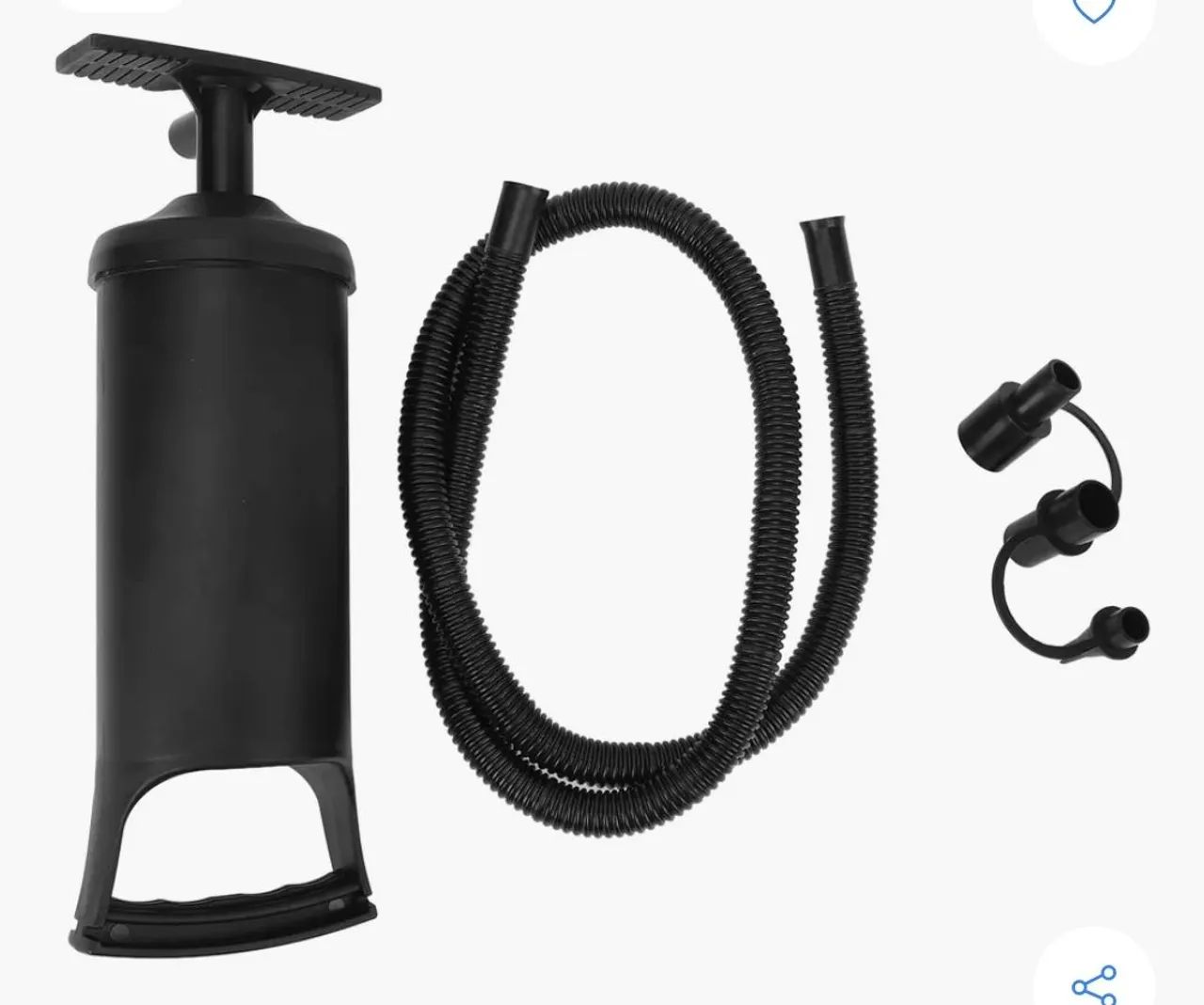 Bomba De Ar Inflar  Manual Colchoes Piscina  Infláveis Boia 