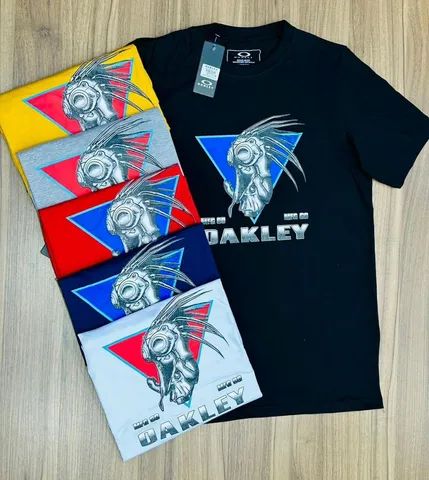 Roupas Masculinas Roupas Da Oakley Atacado Camisetas Oakley