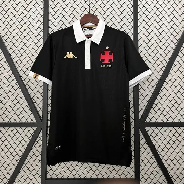 Camisa Negra Vasco Pronta entrega - Foto 5