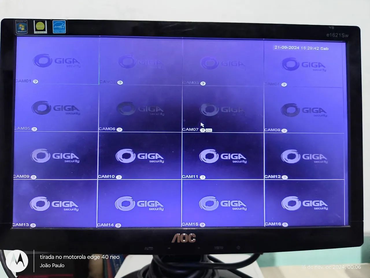 DVR GiGa 16 Canais - Foto 3