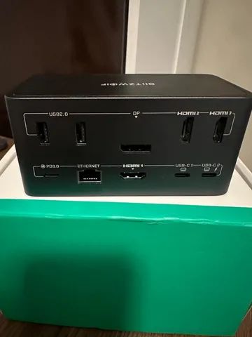 Dock Station Blitzwolf 18 Em 1 Multifuncional M.2 Sata 3.0 - Foto 2