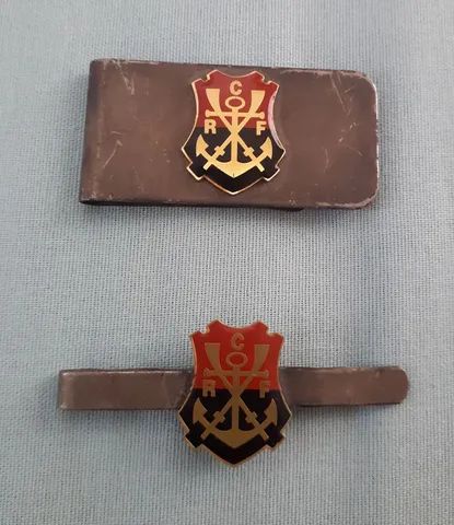 Prendedor antigo de papel do Flamengo