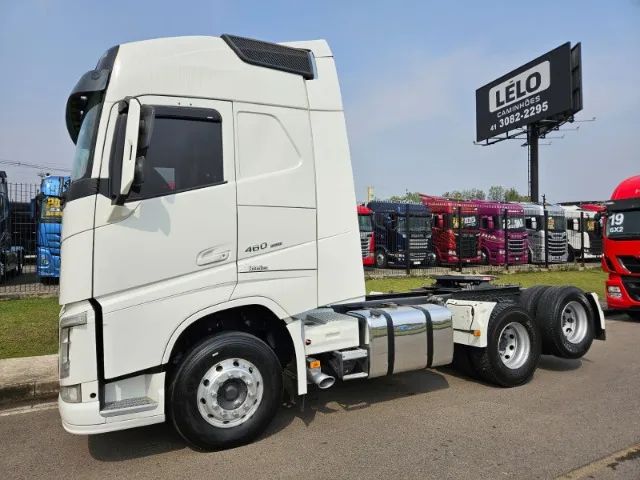 Volvo FH 460 6x2 Globetrotter Ano 20 teto Alto Automático Suspensão Mola Ar digital - Foto 4
