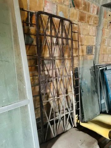 Portão de grade 1,20 L X 2,10 A