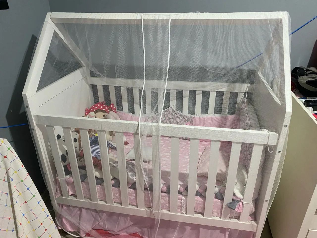 Berço + mosquiteiro  - Foto 5