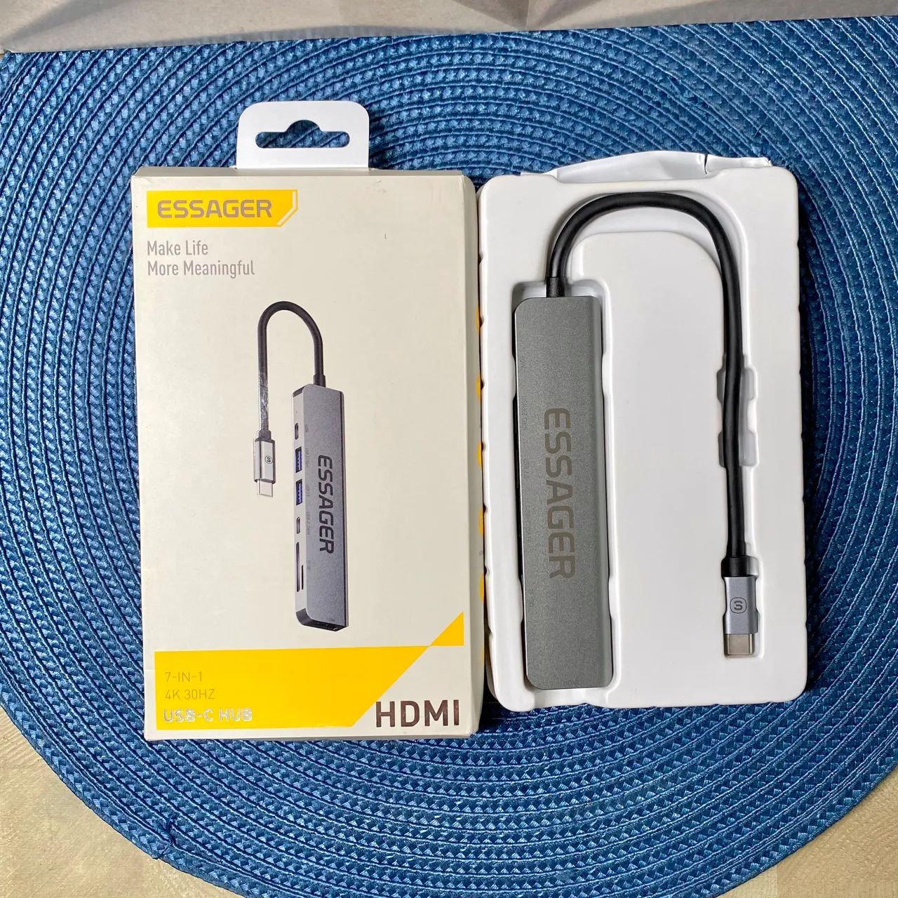 Dock Essager 7 em 1 - Aumente a conexão dos seus dispositivos 