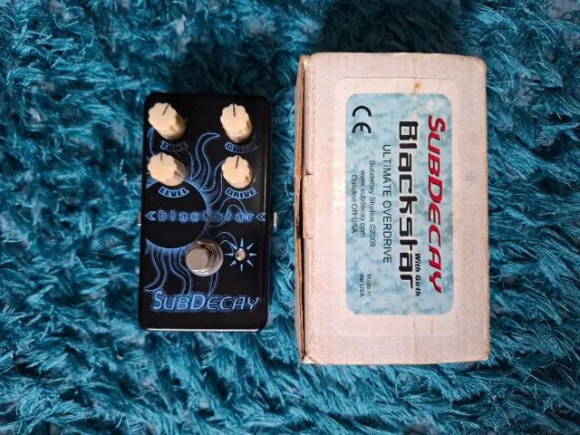 Pedal Distorção Subdecay Blackstar