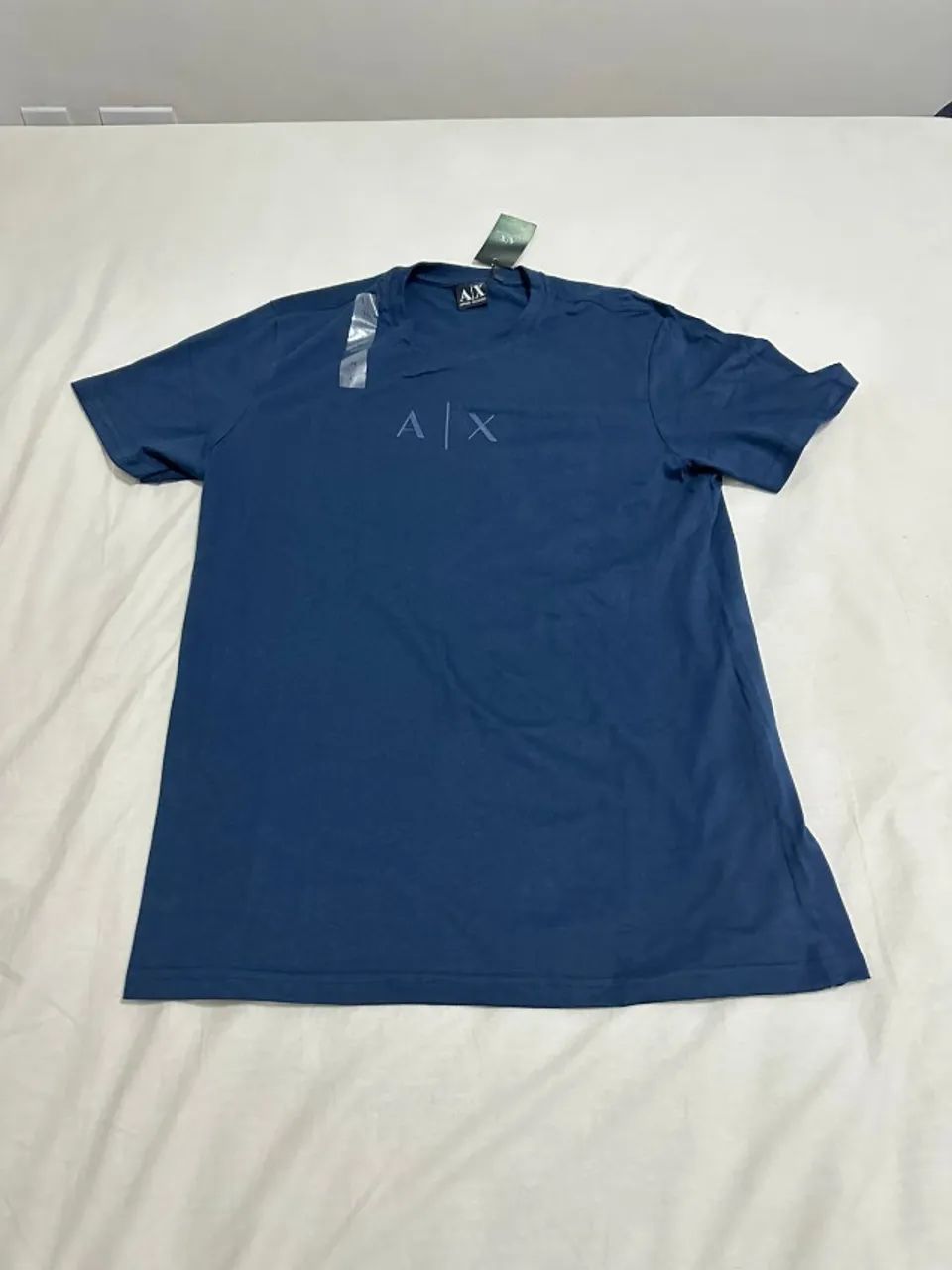 Camisa Armani Exchange, Nova, Tamanho M, Malha Peruana