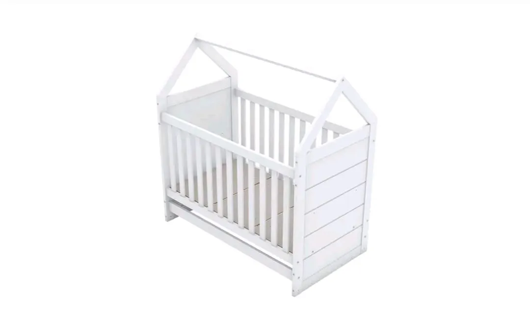 Berço casinha Montessoriano Branco sem colchao