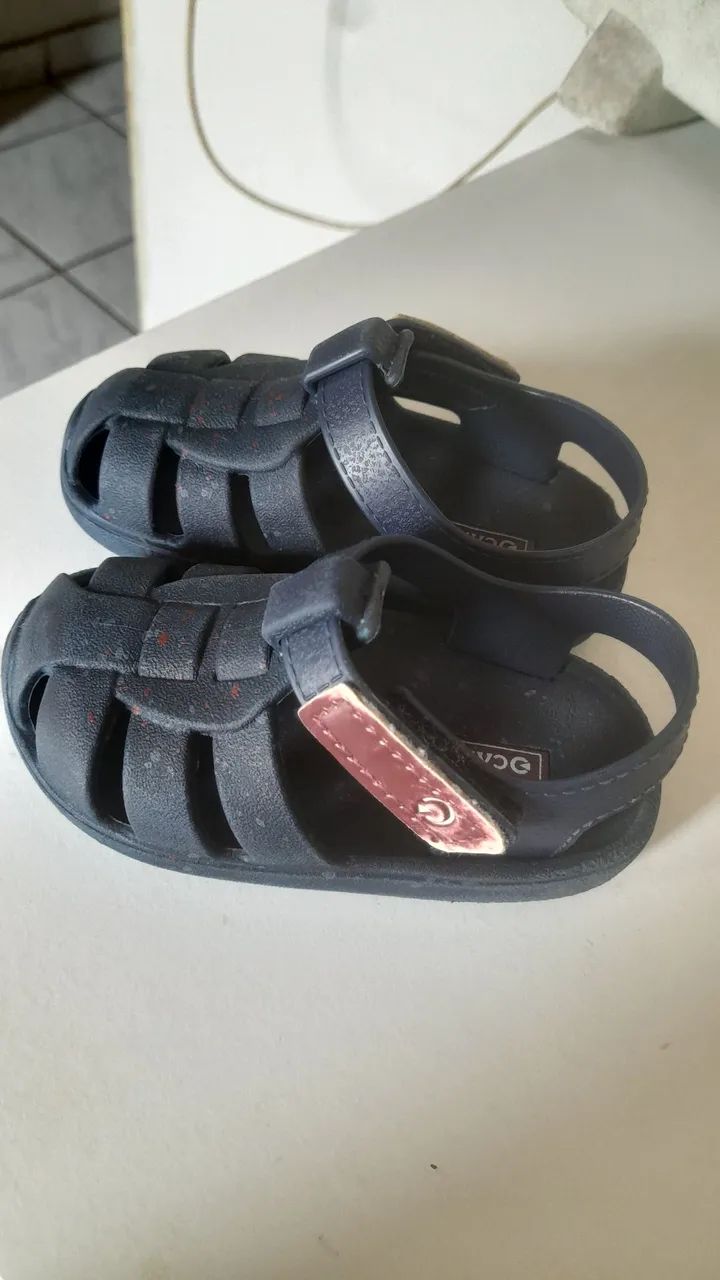 Sandálias Bebê Azul  - Foto 2