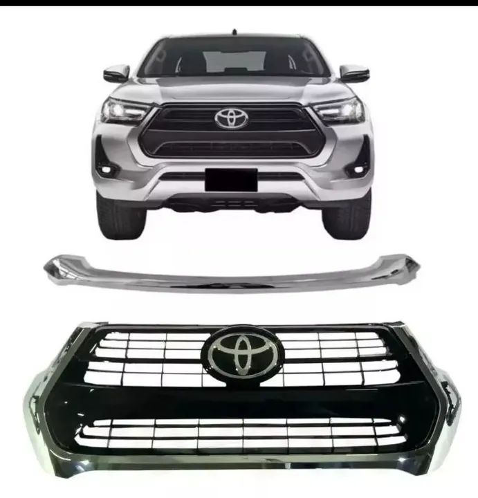 GRADE e friso cromado hilux 2023