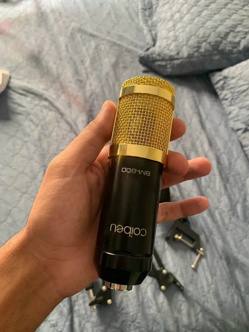microfone Bm800 + suporte 64289668361986121