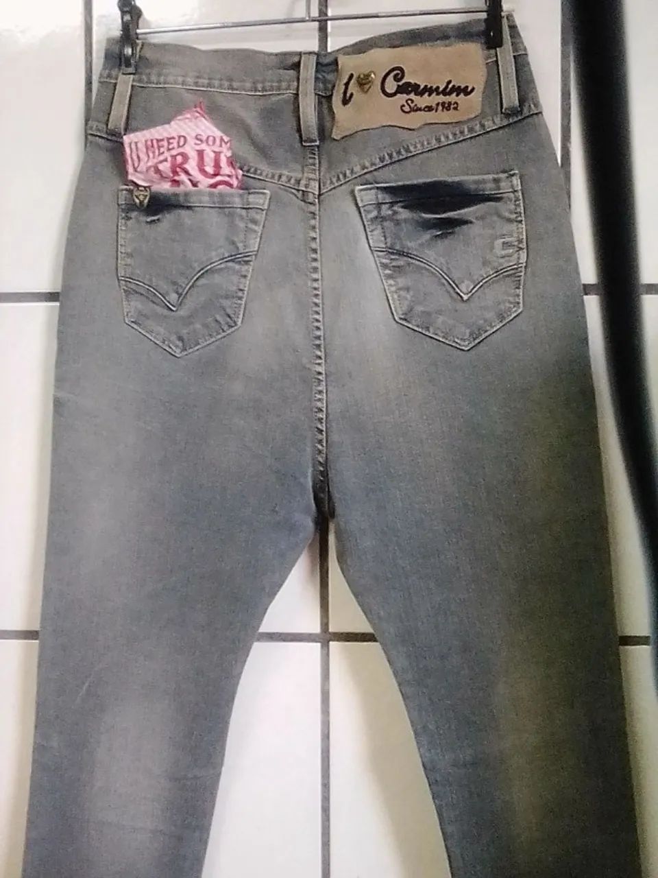 Levis Original CalÃ§as Levis Olx Olx CalÇa Jeans Feminina Carmim