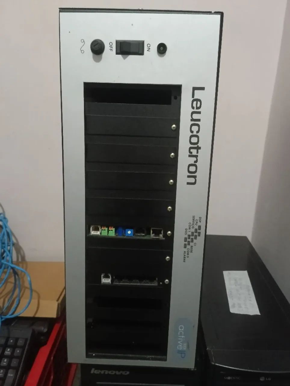 Central Telefônica pabx Leucotron ActiveIP