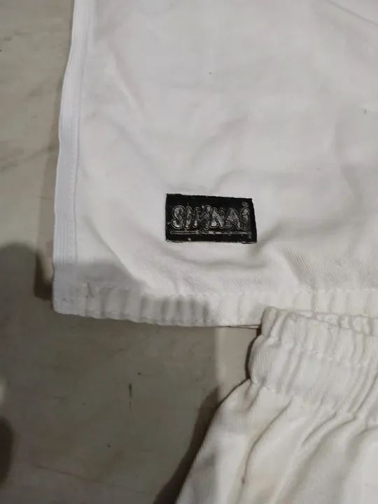 Uniforme Kimono Shinai Taekwondo Start Branco tamanho M4 pouco uso - Foto 3
