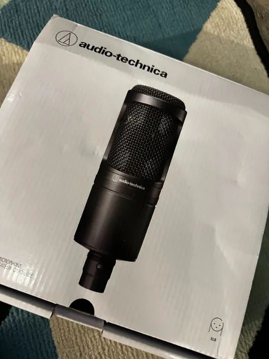 Audio Technica AT2020  - Comprada no USA - Foto 4