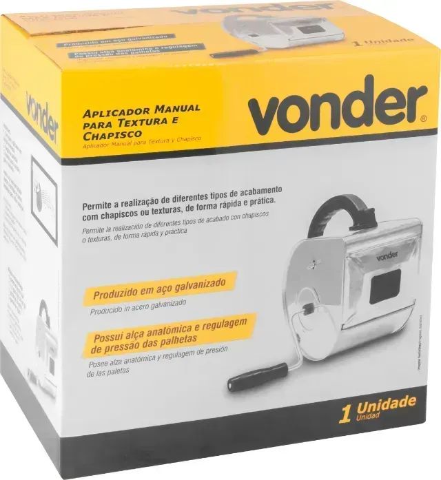 Aplicador manual para textura e chapisco, Vonder - Foto 2