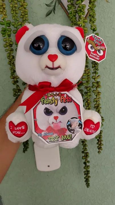 Pelúcia Feisty Pets Love original