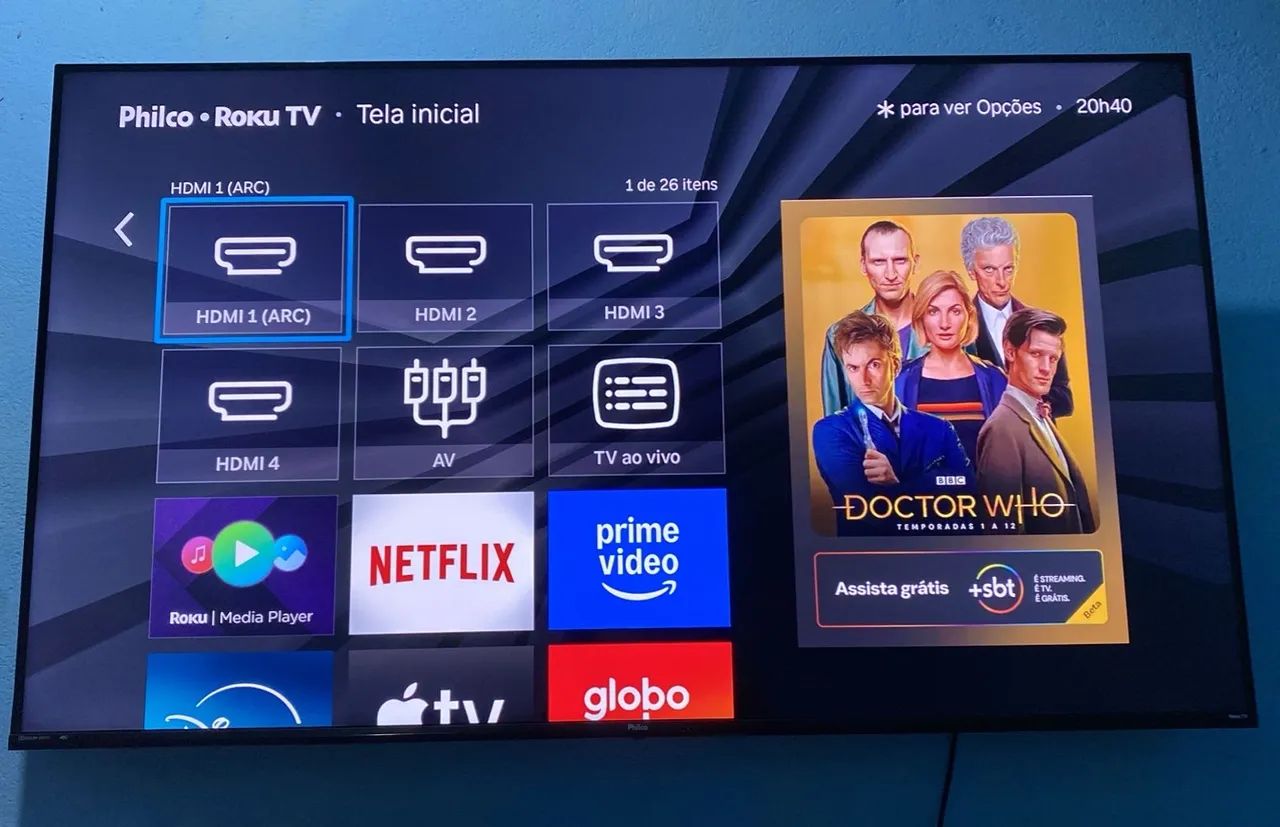 TV 58 Philco Roku Smart 4K 2023 Philco WIFI  - Foto 4