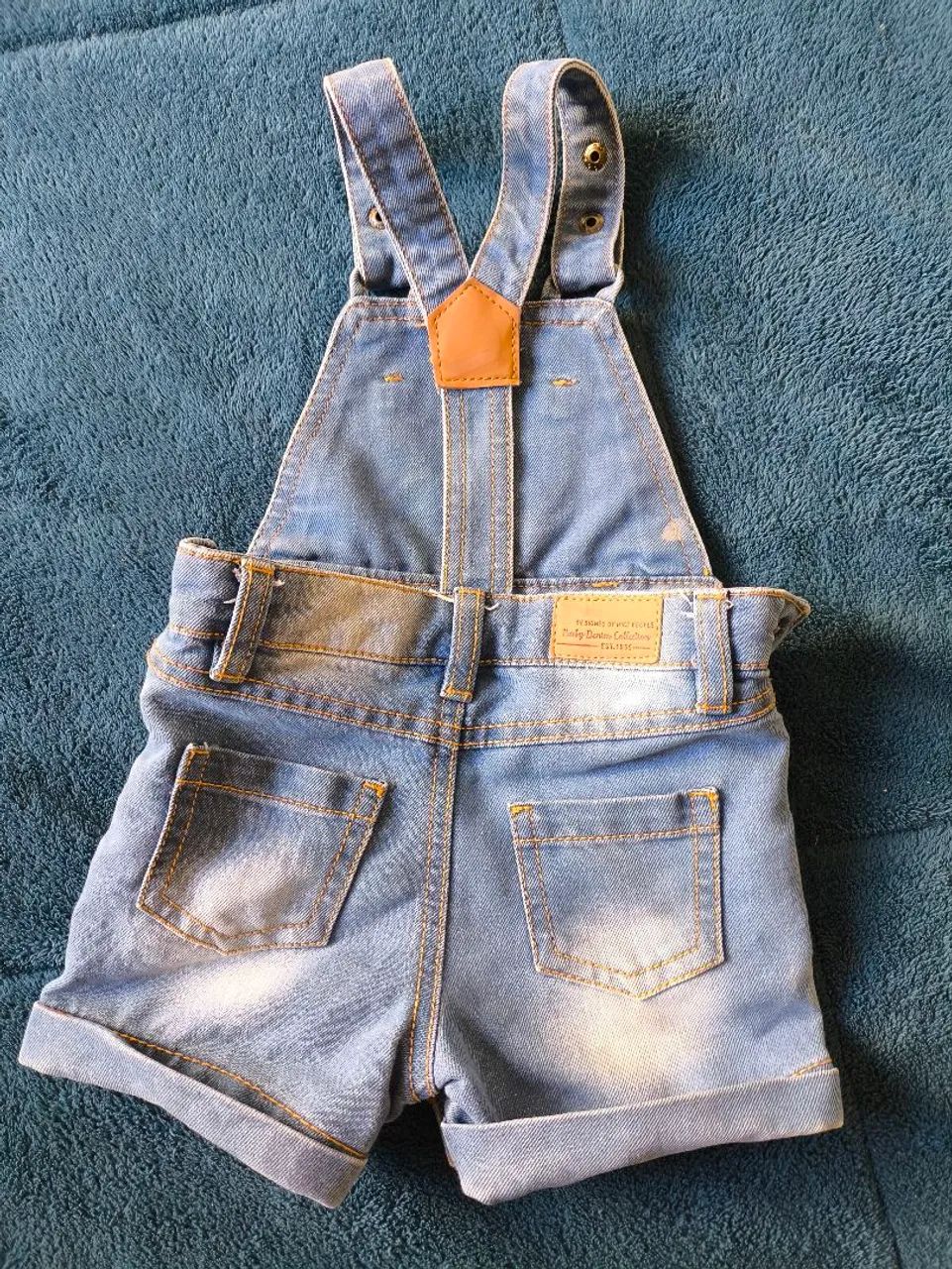 Macacão Jeans Curto Infantil - Foto 2
