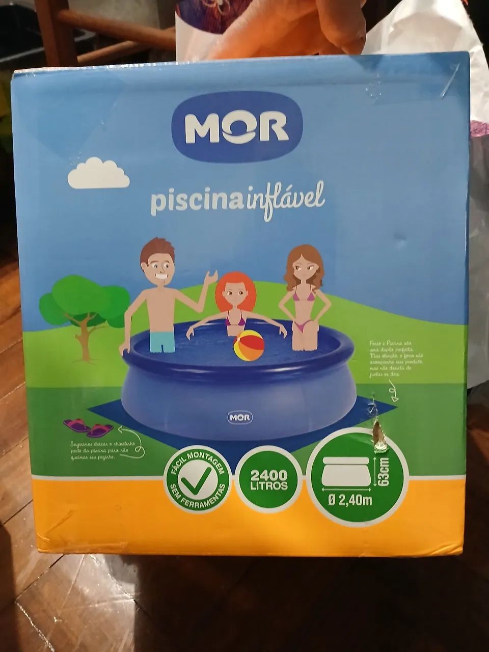 Piscina 2400 litros 