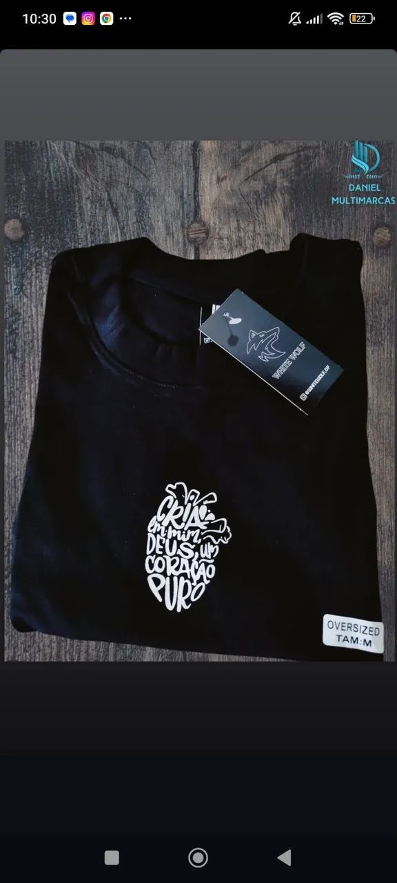 Camisas Oversized 