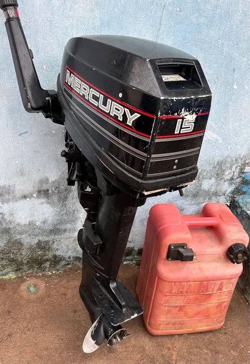 Motor mercury 15hp americano 