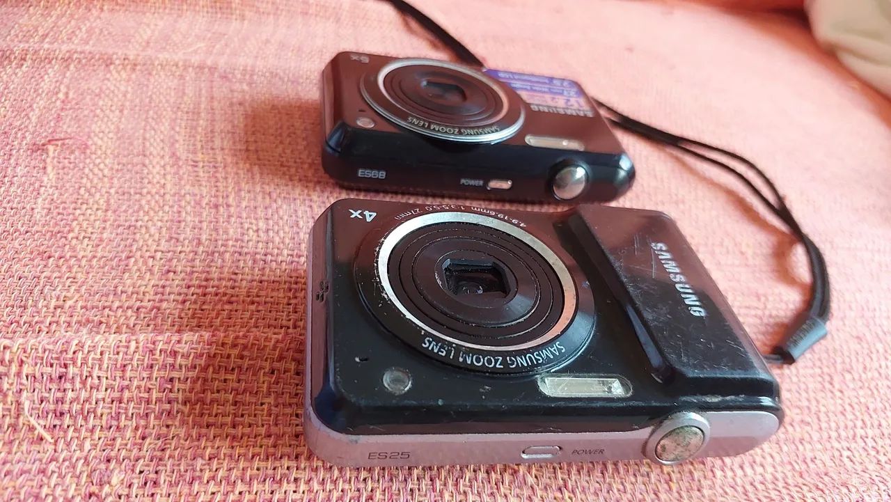 Duas Câmeras Digitais Samsung NÃO FUNCIONAM PARA APROVEITAR PEÇAS SÓ VENDA  - Foto 6