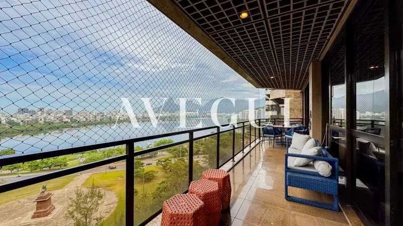 Apartamento de 224m² com 3 quartos na Lagoa - Foto 2