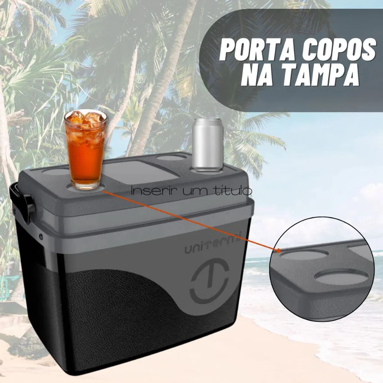 Cooler, Caixa térmica 15L Apenas: 109,99 Aproveite!