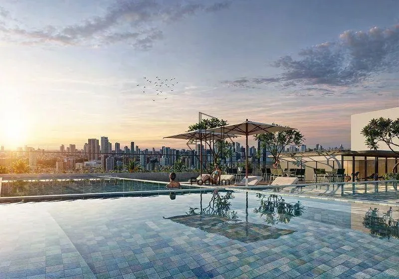 Flats com varanda / sacada e excelente localização a 230m da praia do Bessa / Jardim Ocean