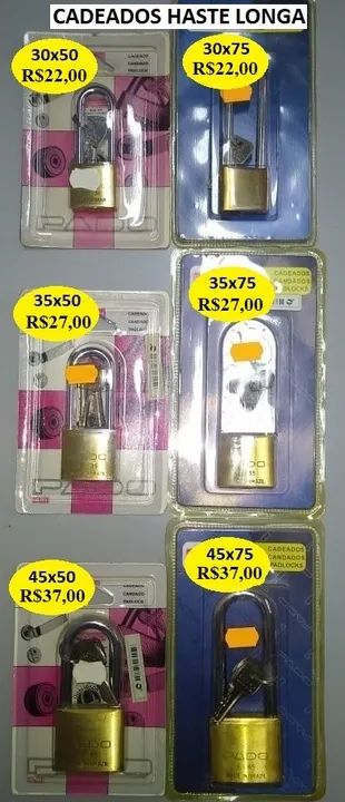 Cadeado de Haste Longa Pado