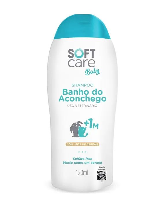 Shampoo Soft Care Baby Banho do Aconchego 120ml - +1 Mês
